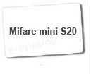 Membros feitos sob encomenda RFID mini S20 Philips NXP Smart Card para a loja, ISO14443A