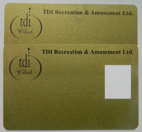 cartão magnético 85,5 x 54mm do PVC da lealdade do número de série da impressão do negócio