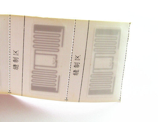Etiquetas tecidas frequência ultraelevada passivas pequenas das etiquetas do RFID no sistema de inventário