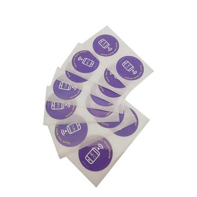 NFC de embalagem micro Rfid da cópia da etiqueta etiqueta a etiqueta 213 esperta com 3M Stickers