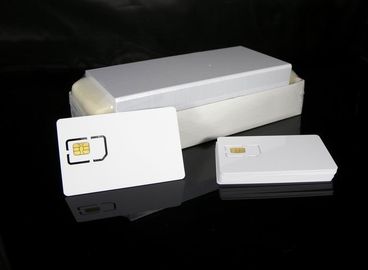 Branco em branco Chip personalizado contactado Smart Card, cartões de visita com ISO