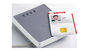 Cartão vazio do ISO CR80 RFID da espessura do SAM AV2 RFID Smart Card 0.84mm de