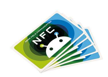 Etiquetas descartáveis de NFC Rfid do cartão de papel de NFC