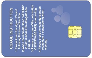 As séries de ATMEL 24C256 contactam Smart Card para o cartão chave do hotel