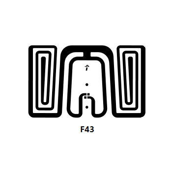 Embutimento seco do embutimento da frequência ultraelevada do costume 26*16mm F43 RFID/RFID com a microplaqueta de Impinji Monza 4