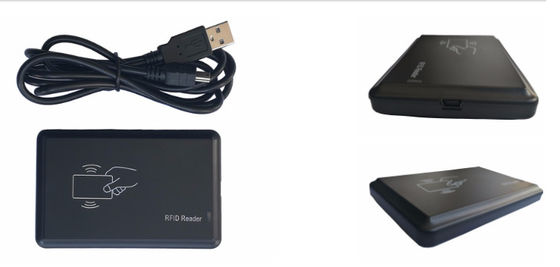 Escritor do leitor de cartão do crédito da identificação de ISO1443A MIFAR S50 USB 13.56MHZ RFID
