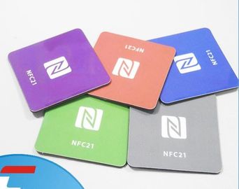 Etiqueta eletrônica de NFC da etiqueta 213 de NFC com impressão personalizada do logotipo