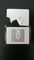 Etiqueta frágil da placa RFID do papel de etiqueta do RFID fácil para o rasgo distante