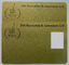 ISO esperto 14443A do cartão da identificação do HF RFID de NXP, mais (s) o cartão do PVC de 4K 4bytes com impressão metálica