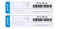 Etiquetas do para-brisa da frequência ultraelevada RFID com impressão do número para a gestão do veículo